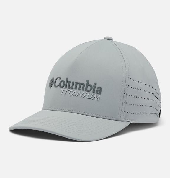 Columbia Titanium Hats Grey For Men's NZ95012 New Zealand